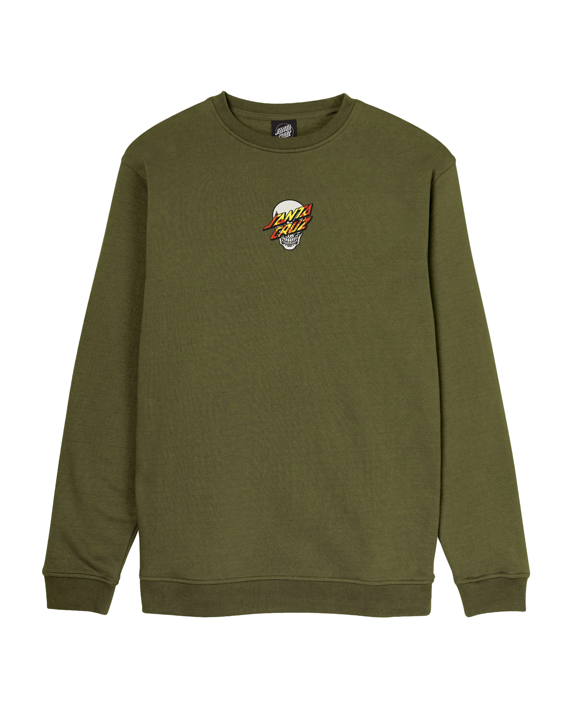 Dressen Skull Dot Front Sweatshirt in Sea Kelp