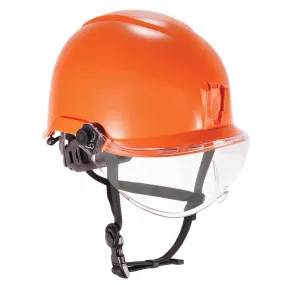 Ergodyne 60217 8974V Anti-Fog Clear Lens Orange Class E Safety Hard Hat Helmet   Visor