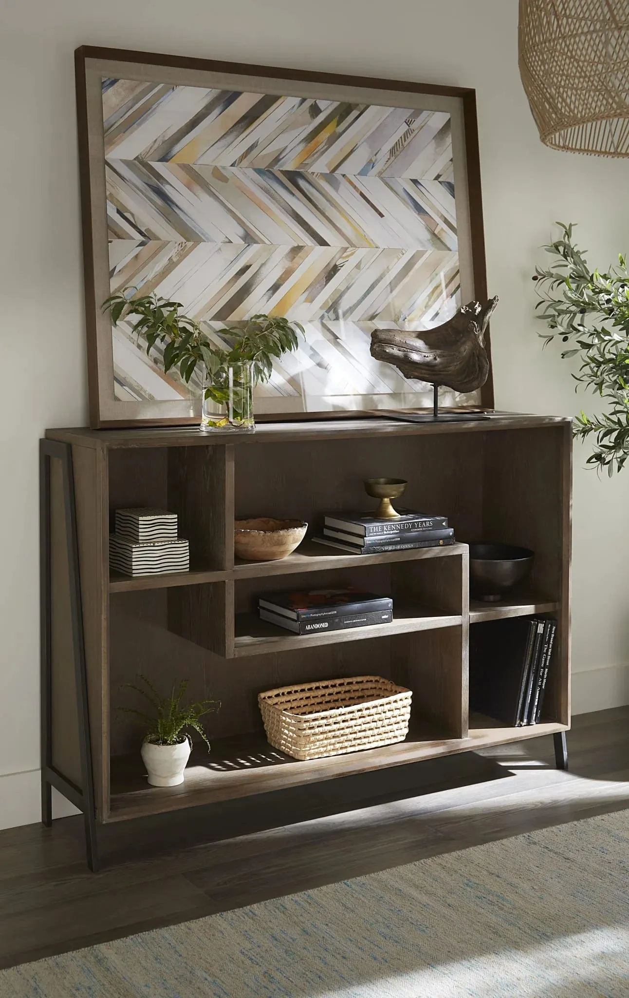 Finnegan Modern Bookcase