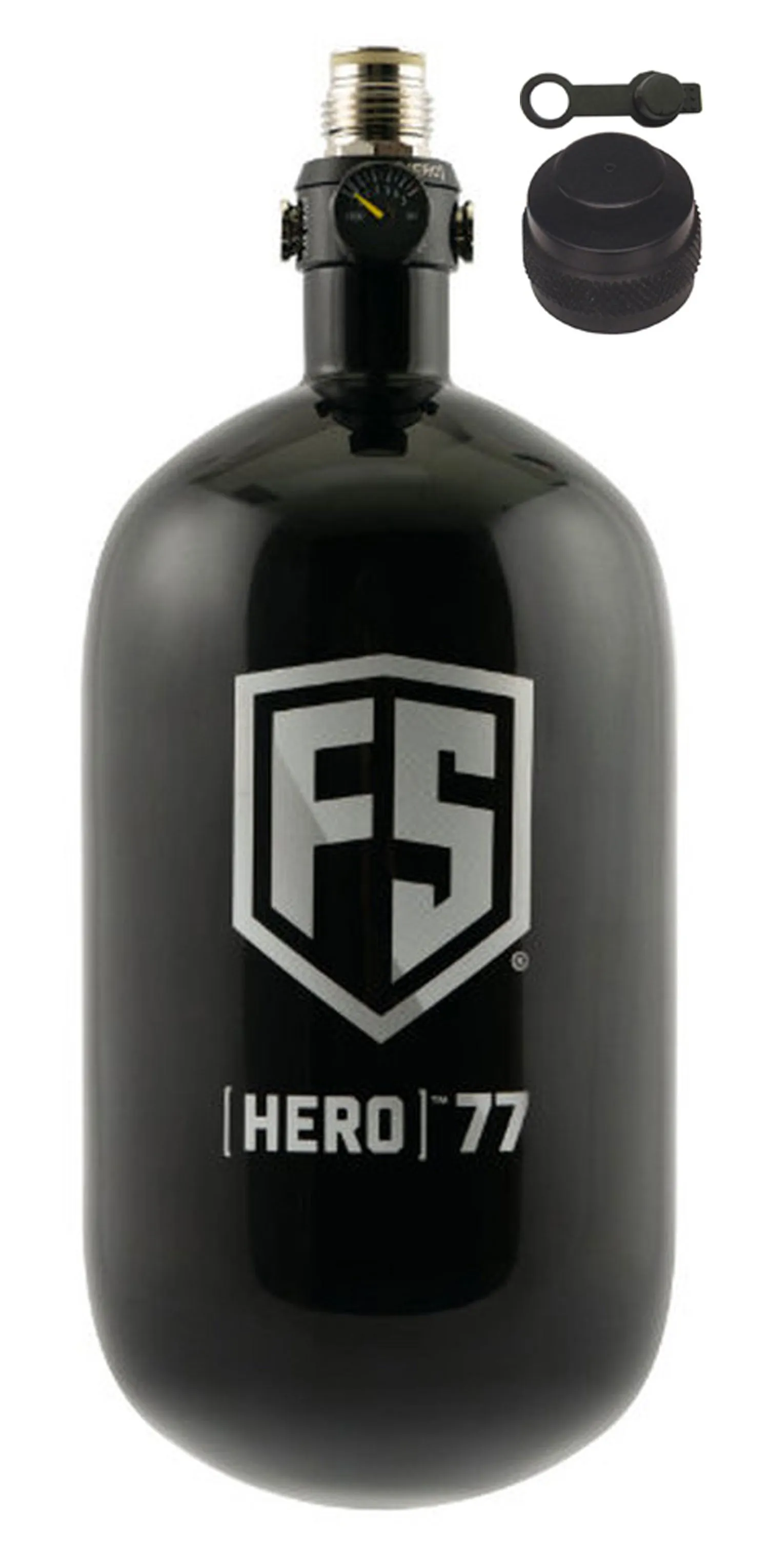 First Strike HERO 2.0 77ci 4500psi HPA Nitrogen Paintball Tank