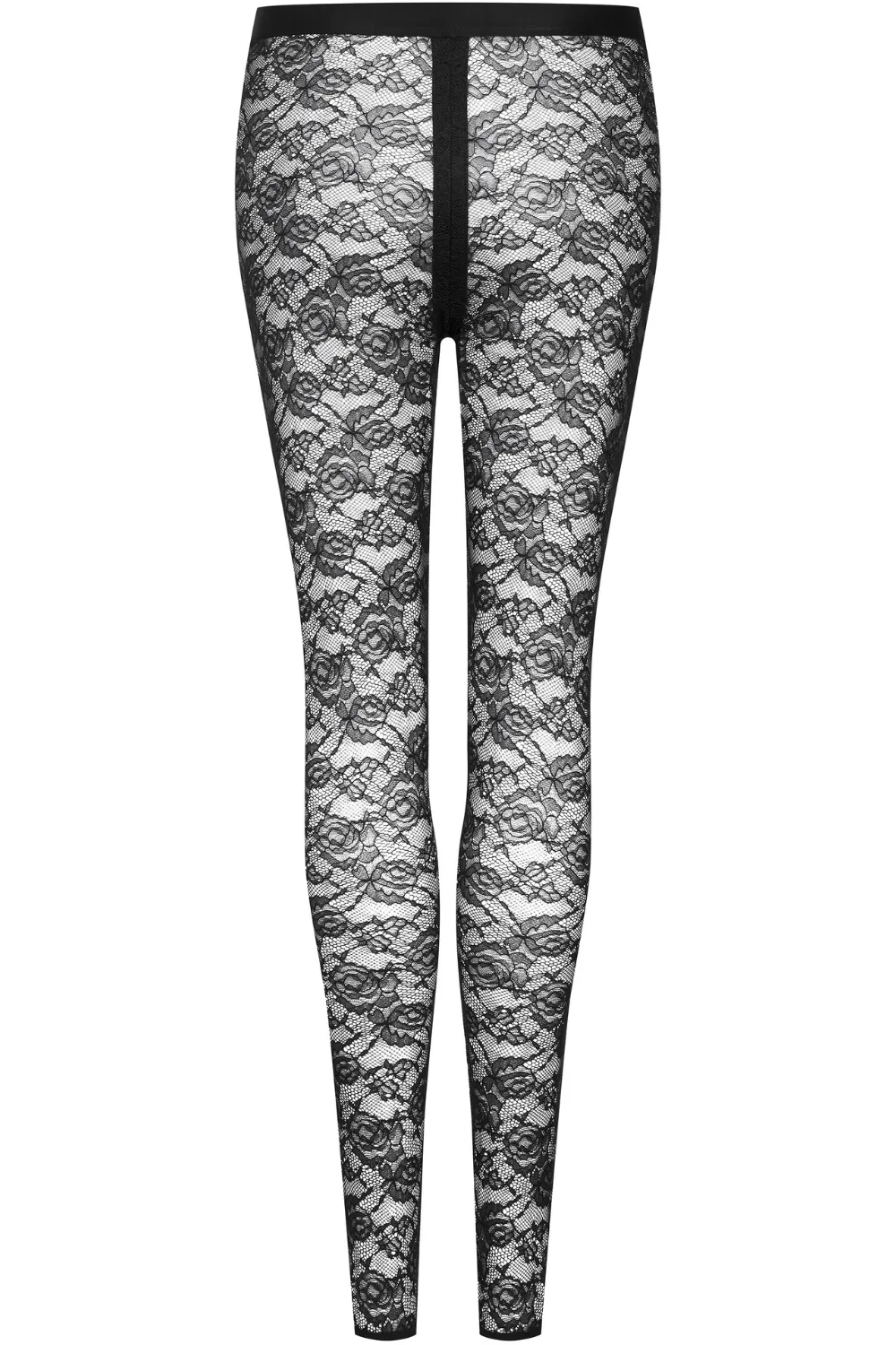 Flashback Lace Leggings with Zip