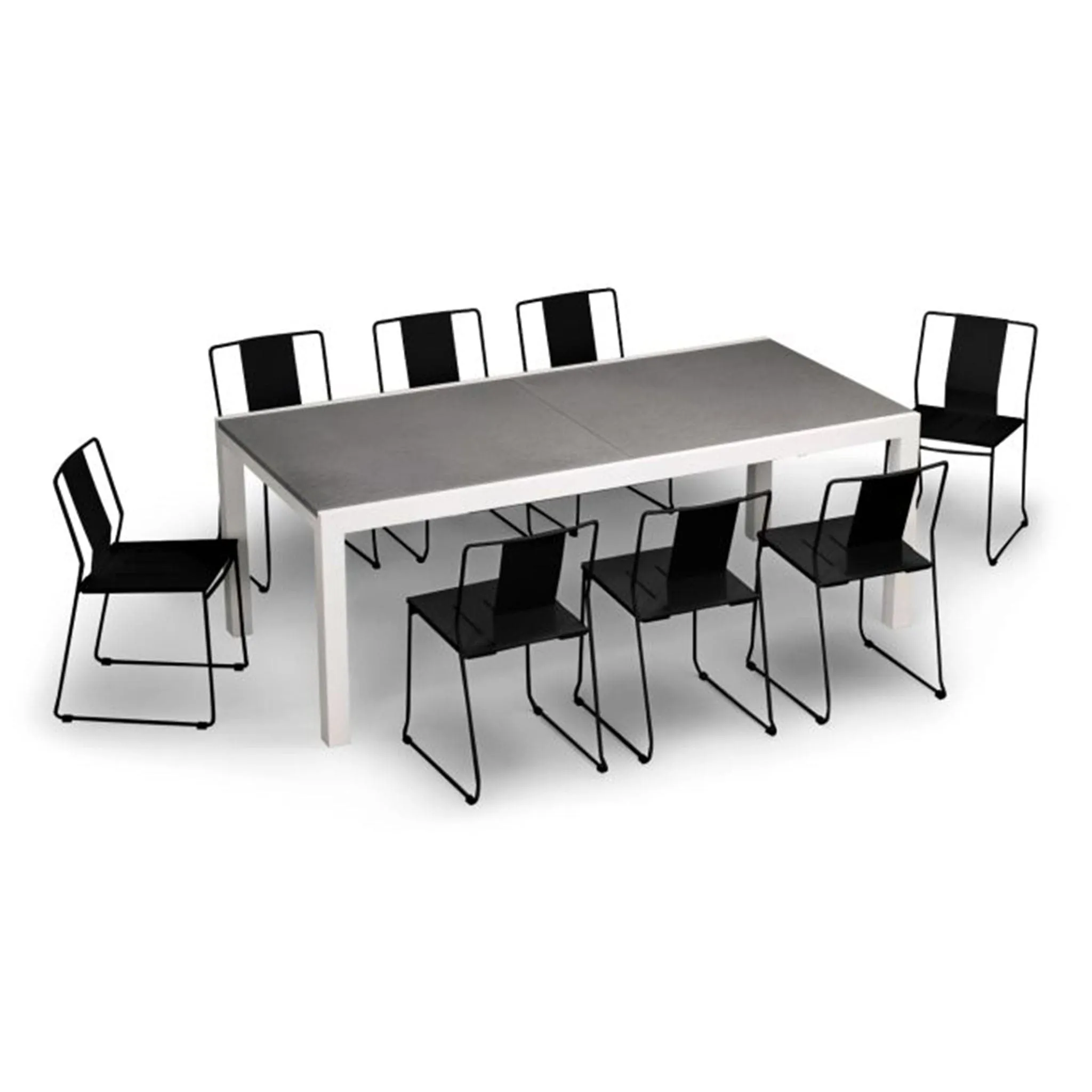 Frank 9 Piece Extendable Dining Set