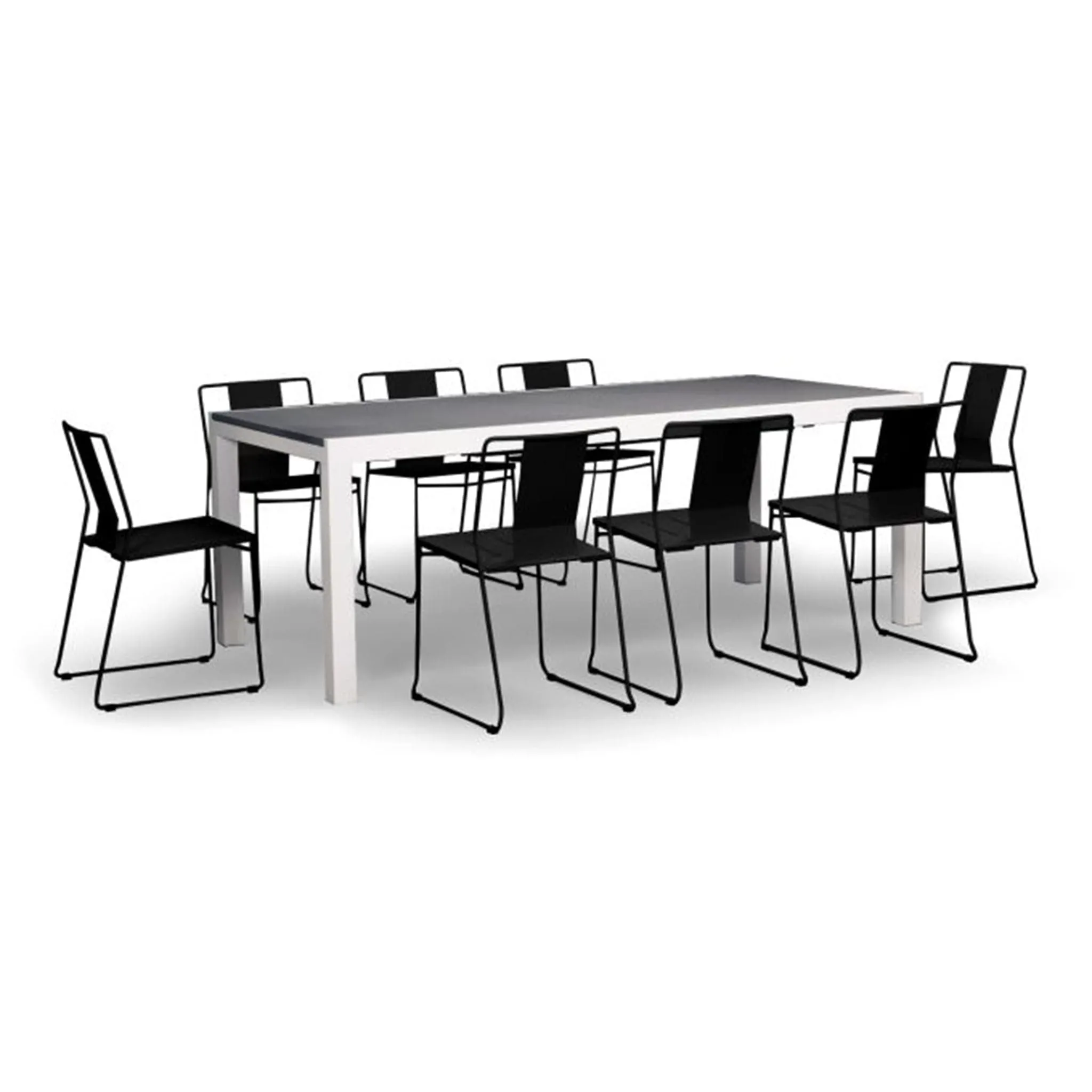 Frank 9 Piece Extendable Dining Set