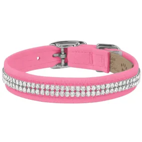 Giltmore 2 Row Collar — Perfect Pink