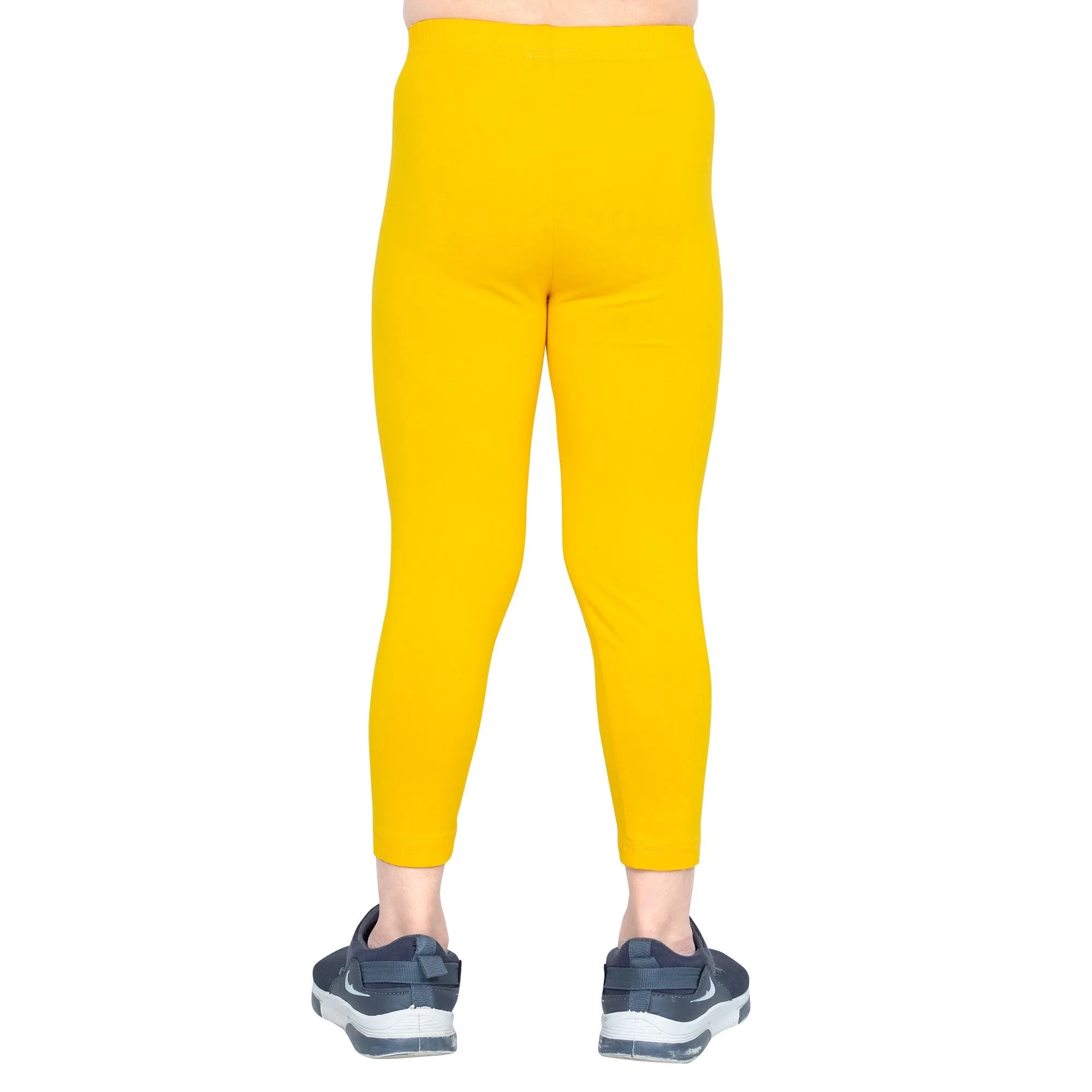 Girls Mustard Ankle Length Legging