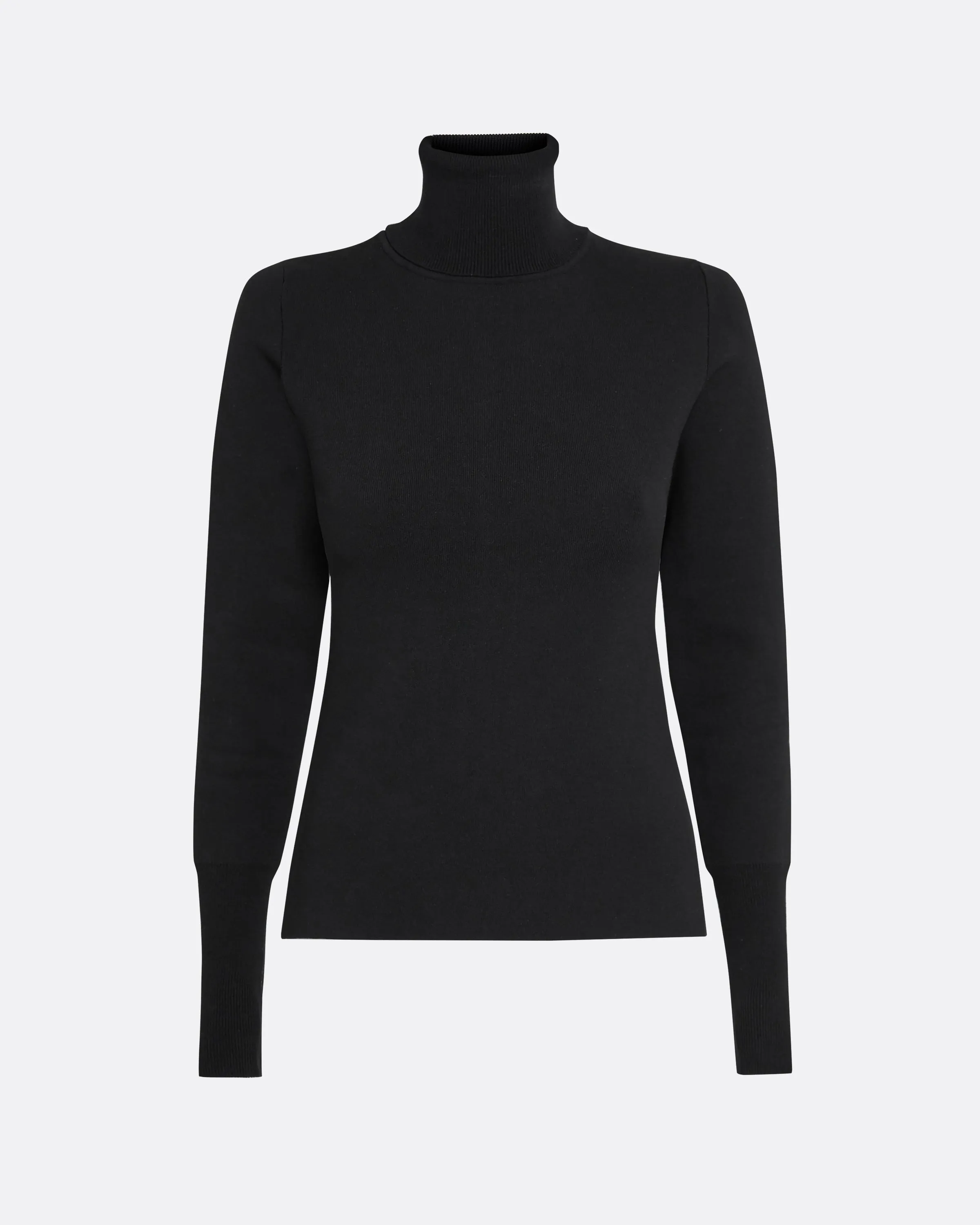 Giulia Black Knit Top