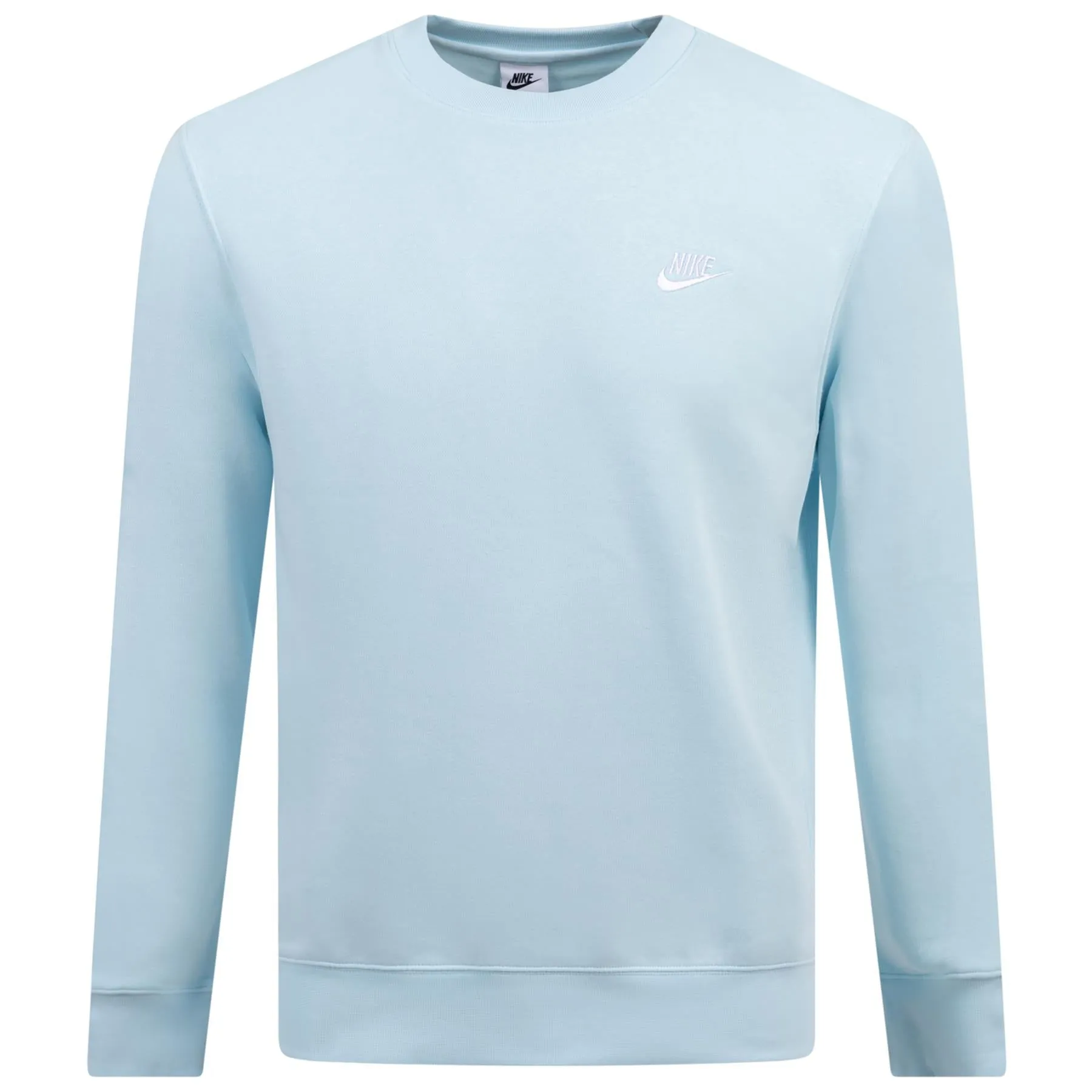 Golf Club Fleece Crewneck Sweatshirt Glacier Blue/White - 2024