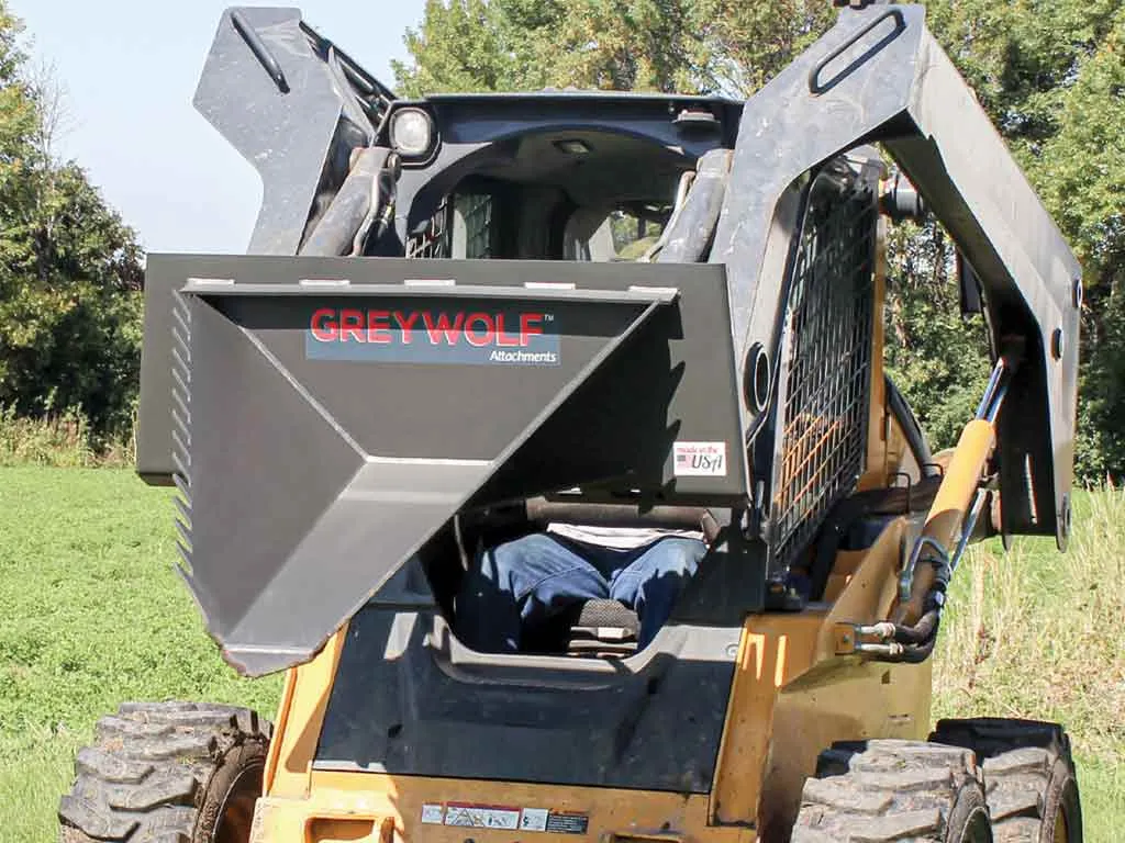 GREY WOLF stump bucket