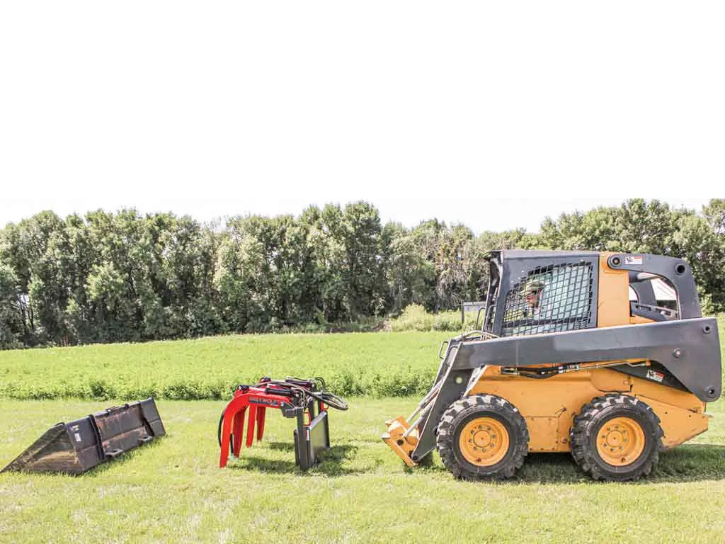 GREYWOLF double quick tach grapple