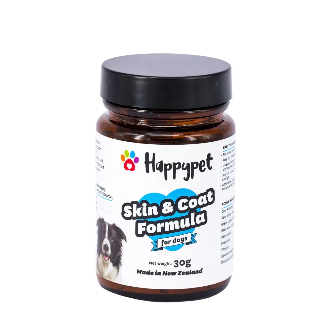 Happypet Skin & Coat Formula 30g - Dog Supplement