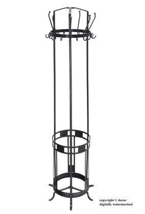 Hemingway Wrought Iron Coat Stand