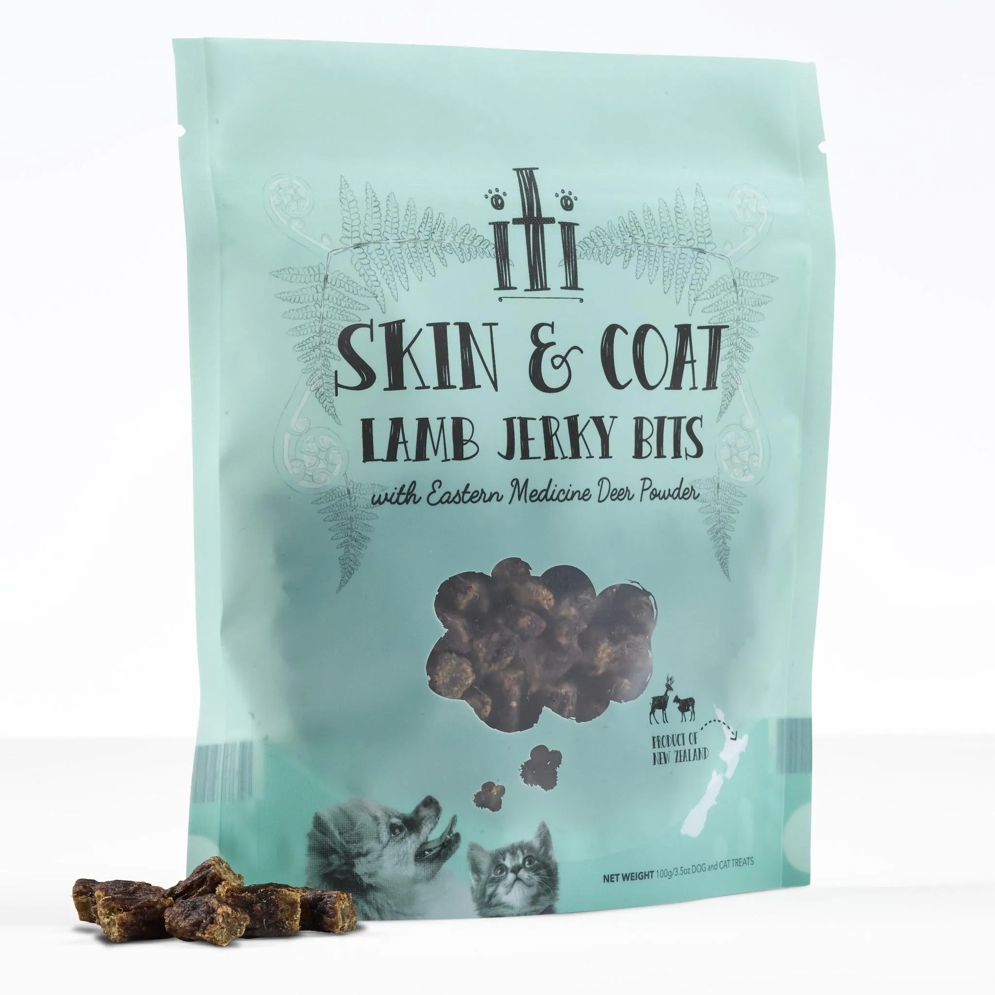 Iti Skin & Coat Lamb Jerky Bits