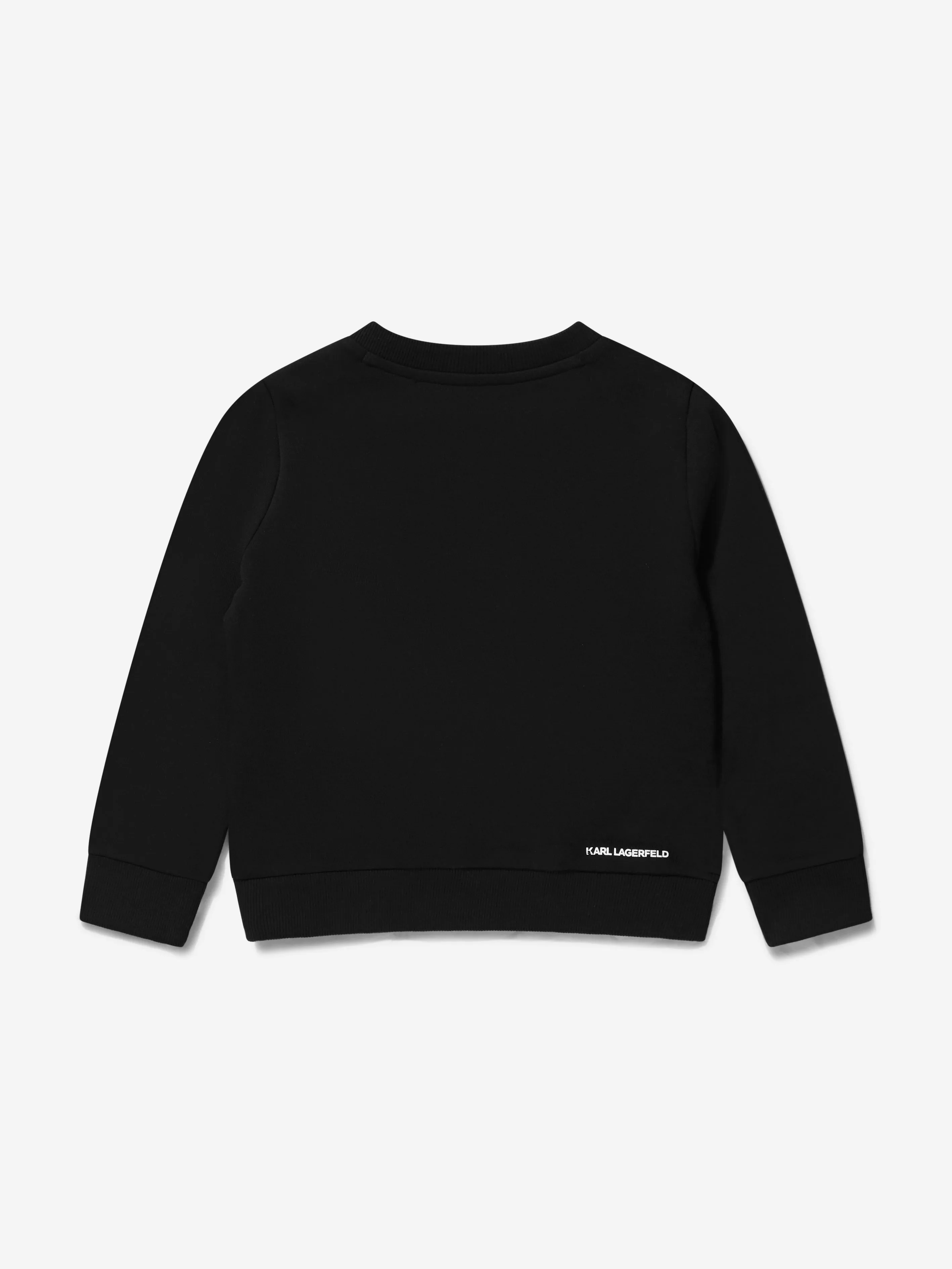 Karl Lagerfeld Boys Organic Cotton Logo Sweatshirt