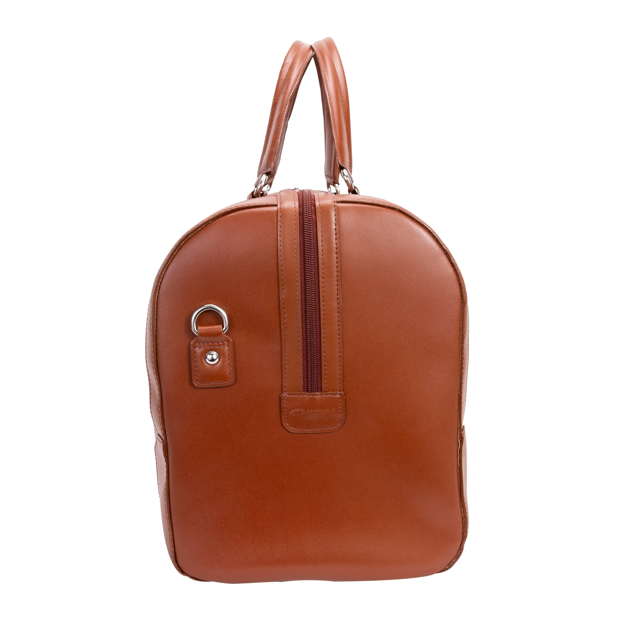 KINZIE |  20” Leather Carry-All Tablet Duffel