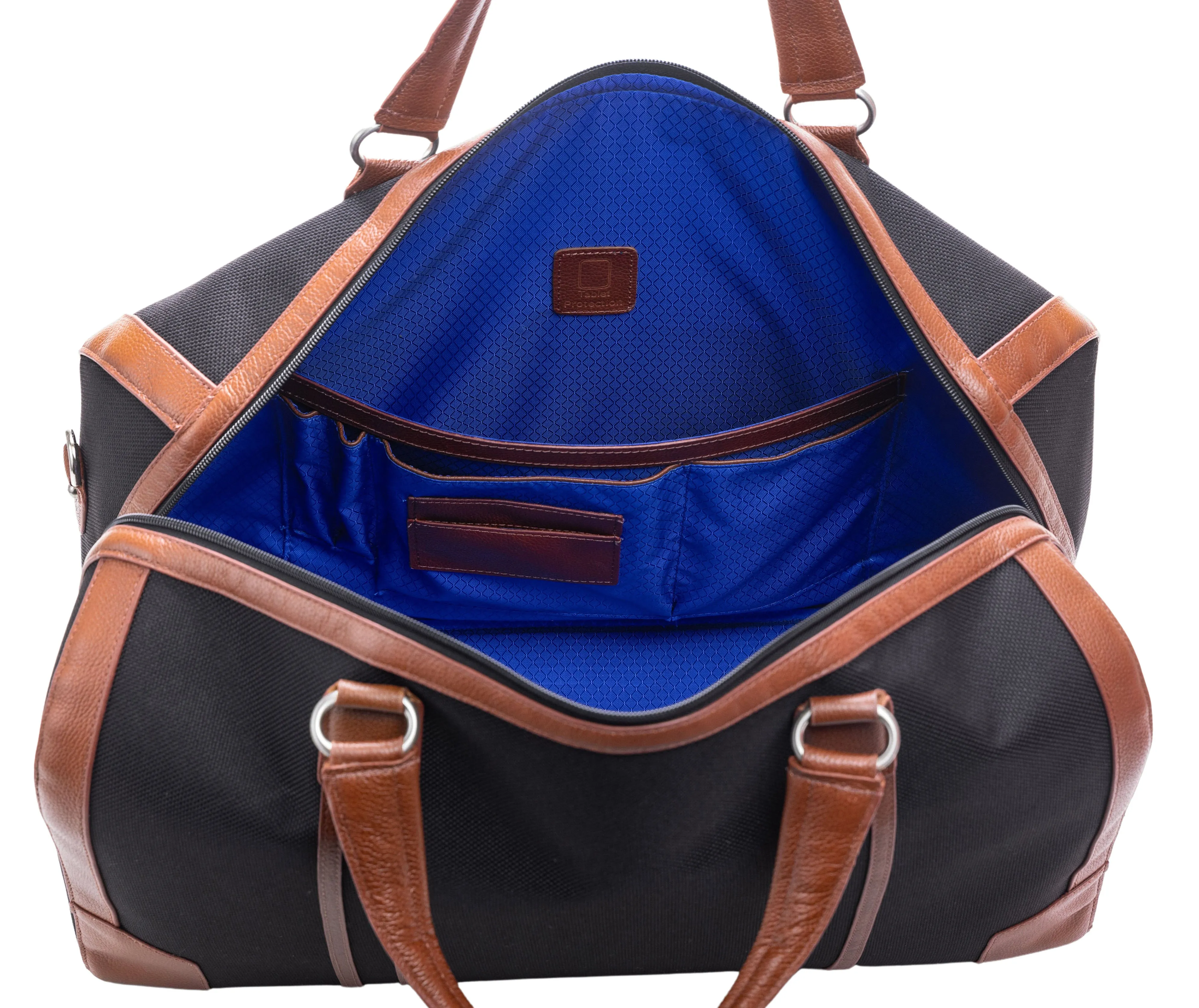 KINZIE | Nylon Two-Tone Carry-All Tablet Duffel