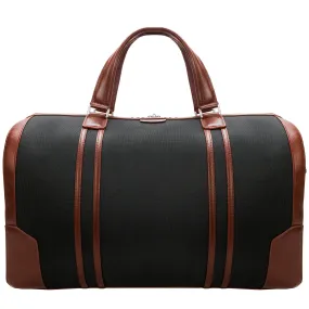 KINZIE | Nylon Two-Tone Carry-All Tablet Duffel