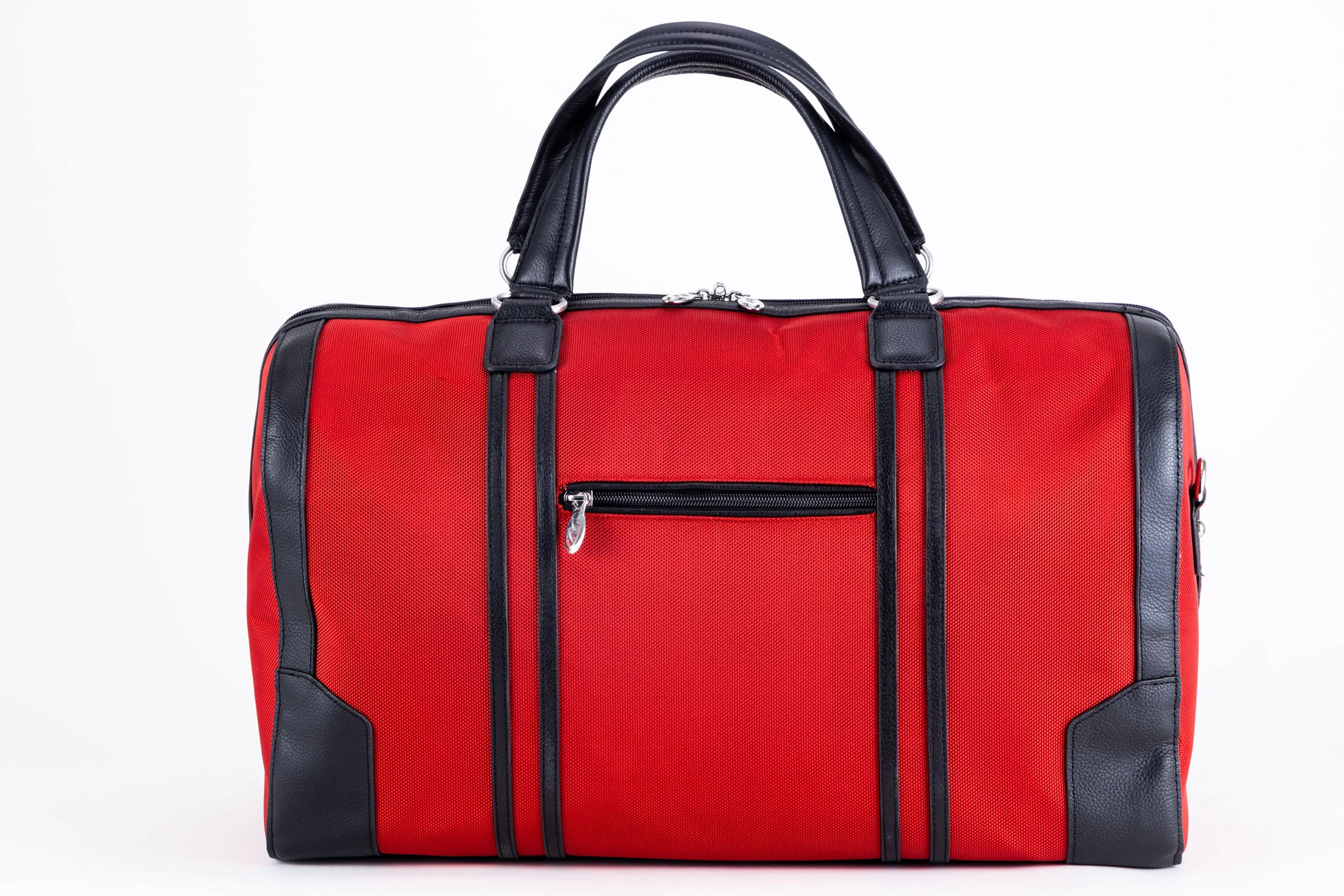 KINZIE | Nylon Two-Tone Carry-All Tablet Duffel