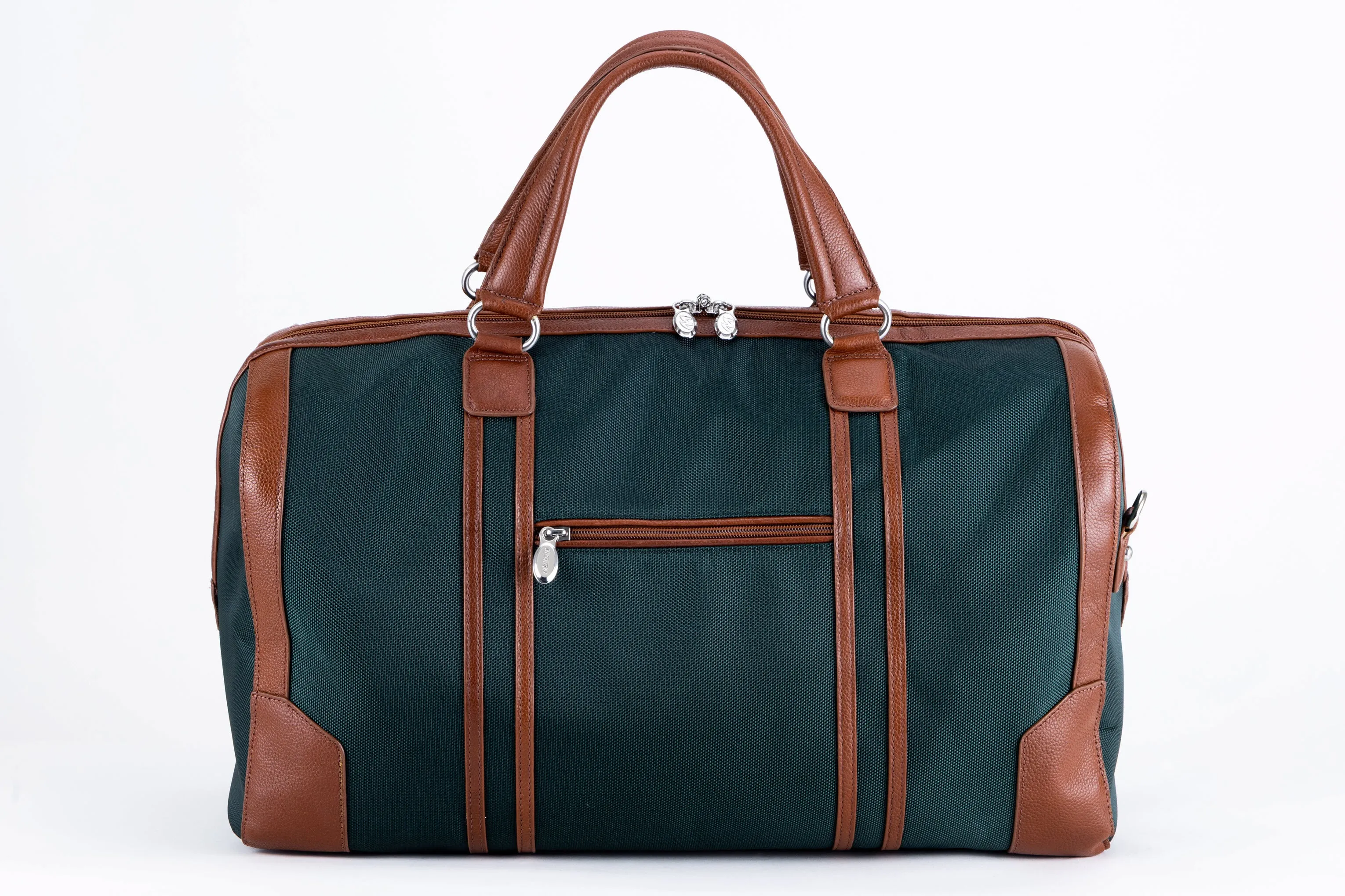 KINZIE | Nylon Two-Tone Carry-All Tablet Duffel