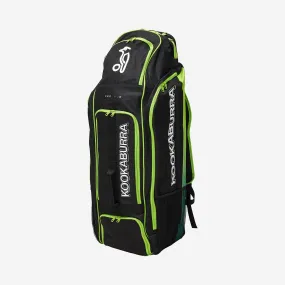 KOOKABURRA PRO 1.0 DUFFLE BAG BLACK / LIME