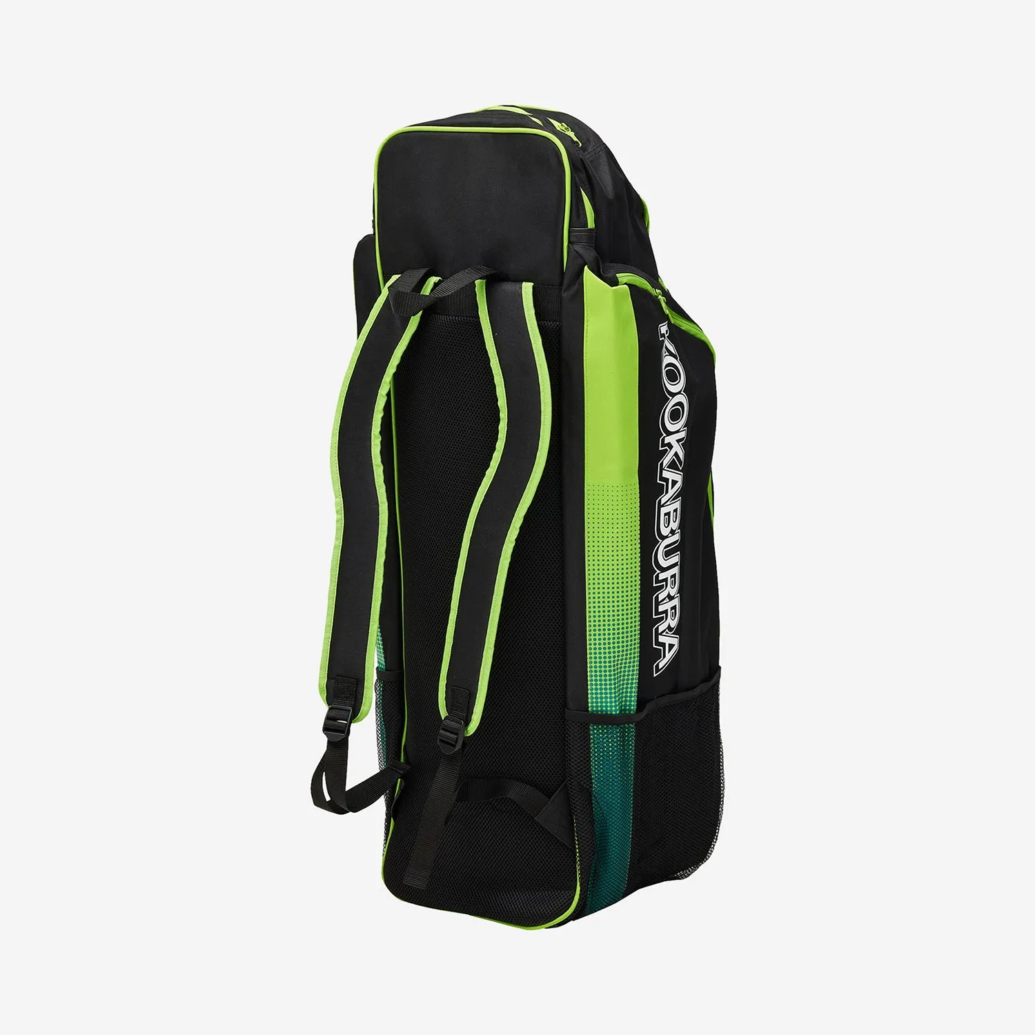 KOOKABURRA PRO 1.0 DUFFLE BAG BLACK / LIME