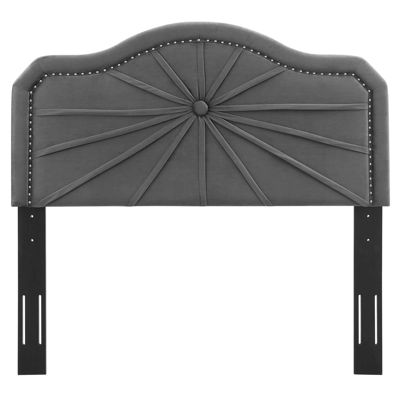 Kristin Pleated Performance Velvet Headboard