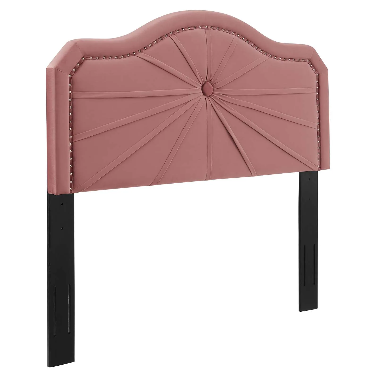 Kristin Pleated Performance Velvet Headboard