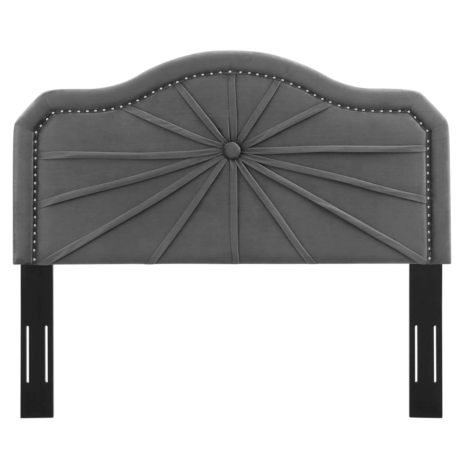 Kristin Pleated Performance Velvet Headboard