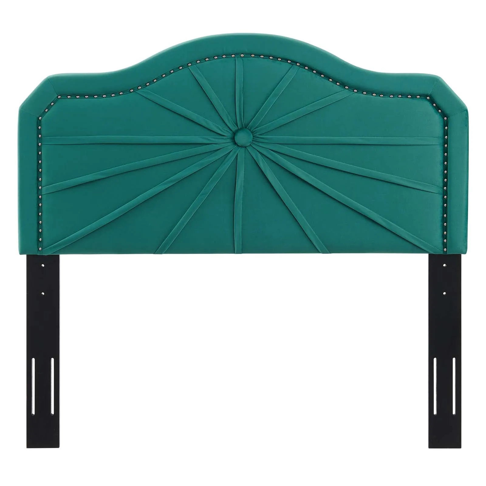 Kristin Pleated Performance Velvet Headboard