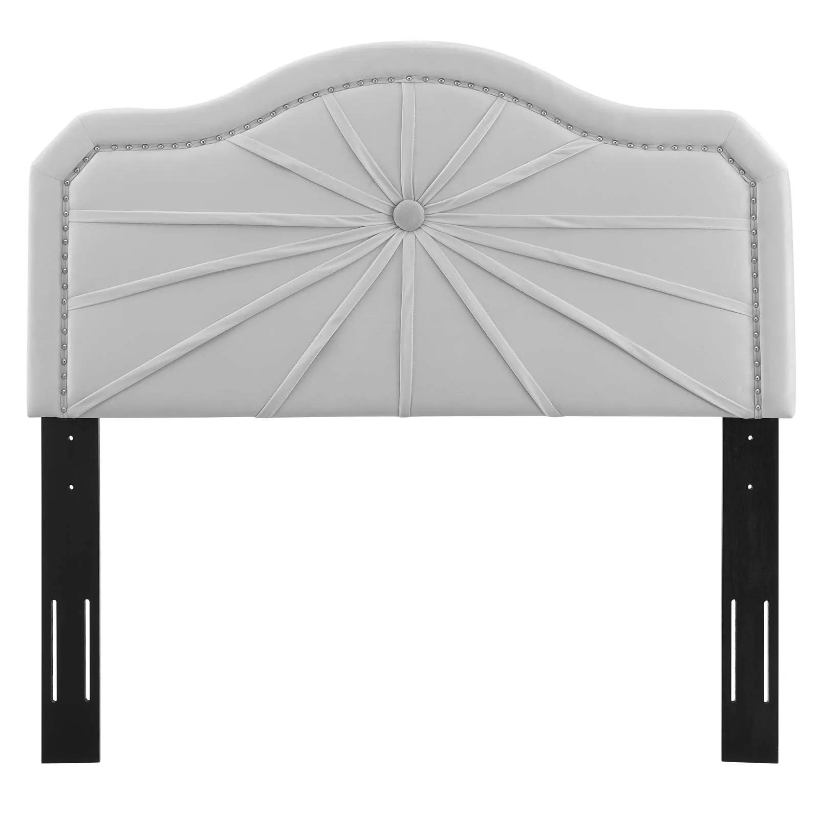 Kristin Pleated Performance Velvet Headboard