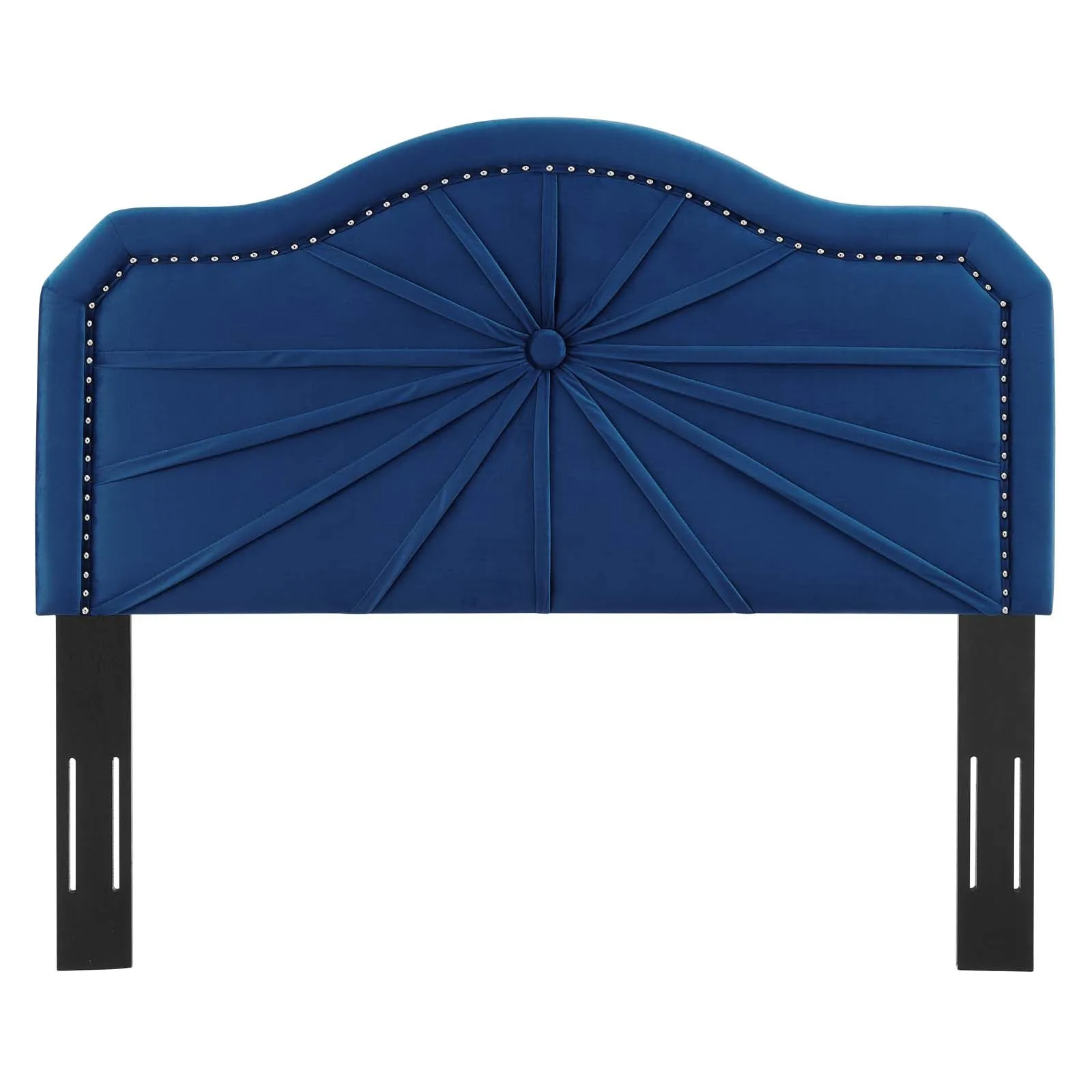 Kristin Pleated Performance Velvet Headboard