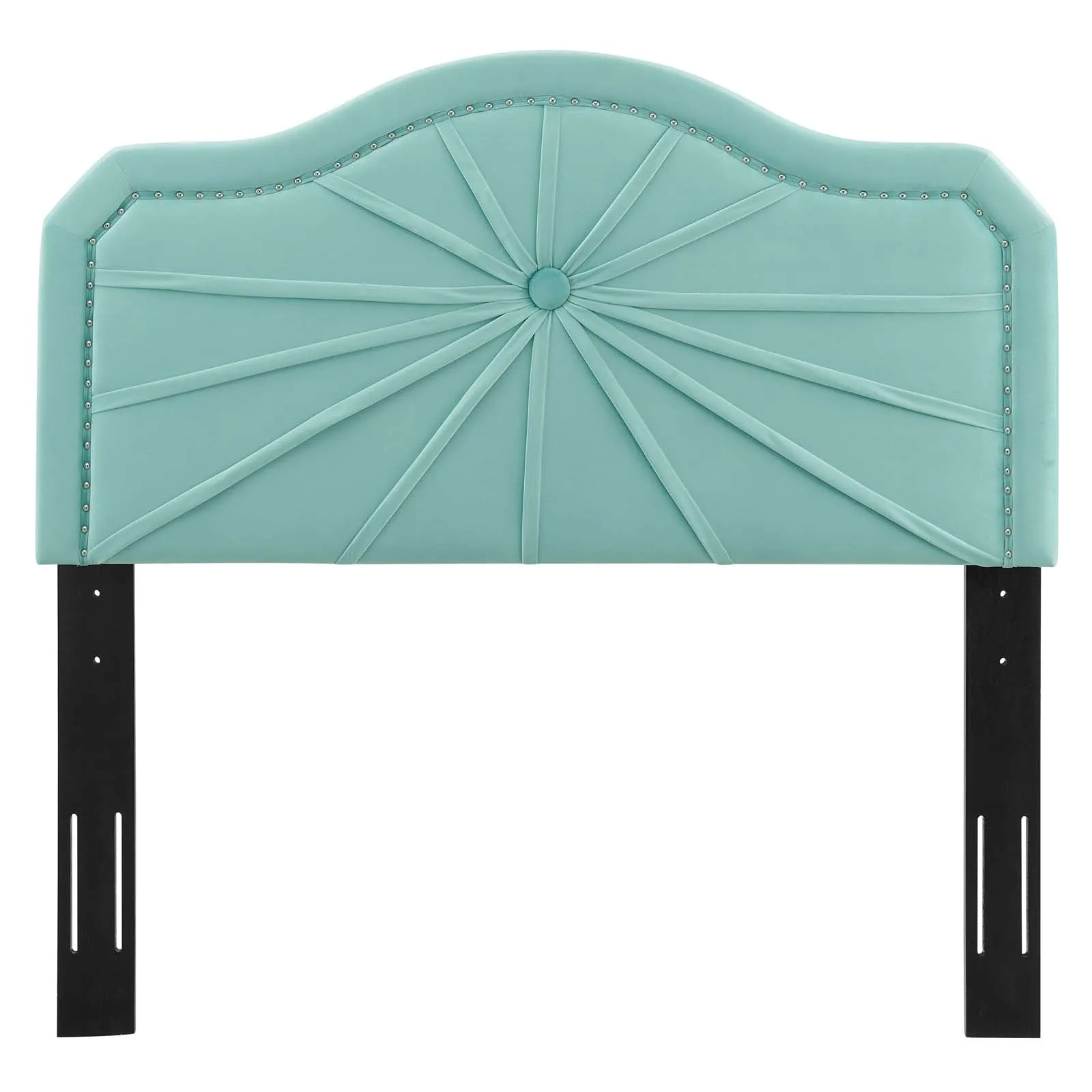 Kristin Pleated Performance Velvet Headboard