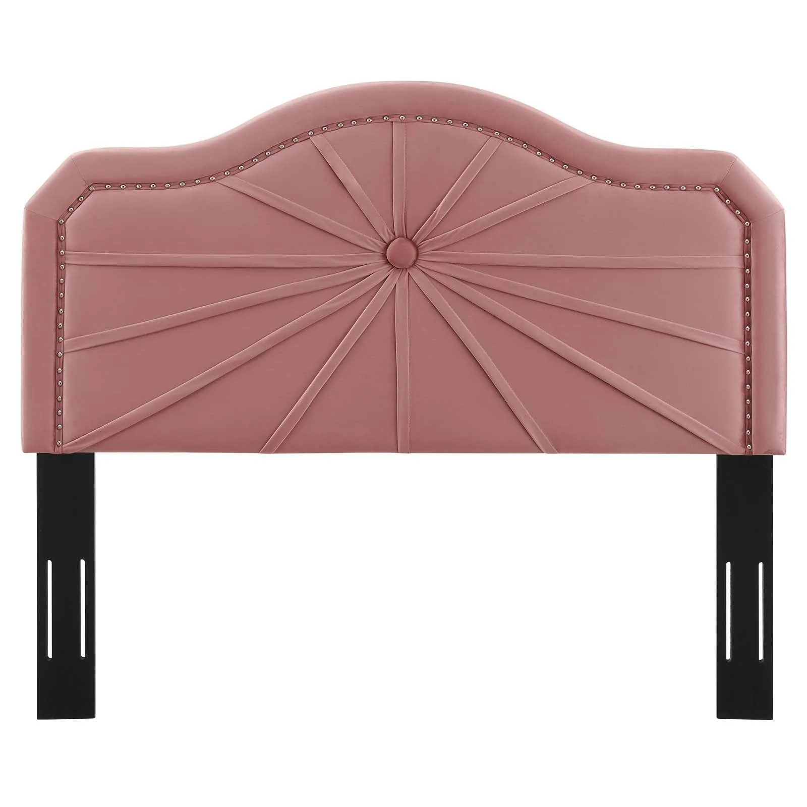 Kristin Pleated Performance Velvet Headboard