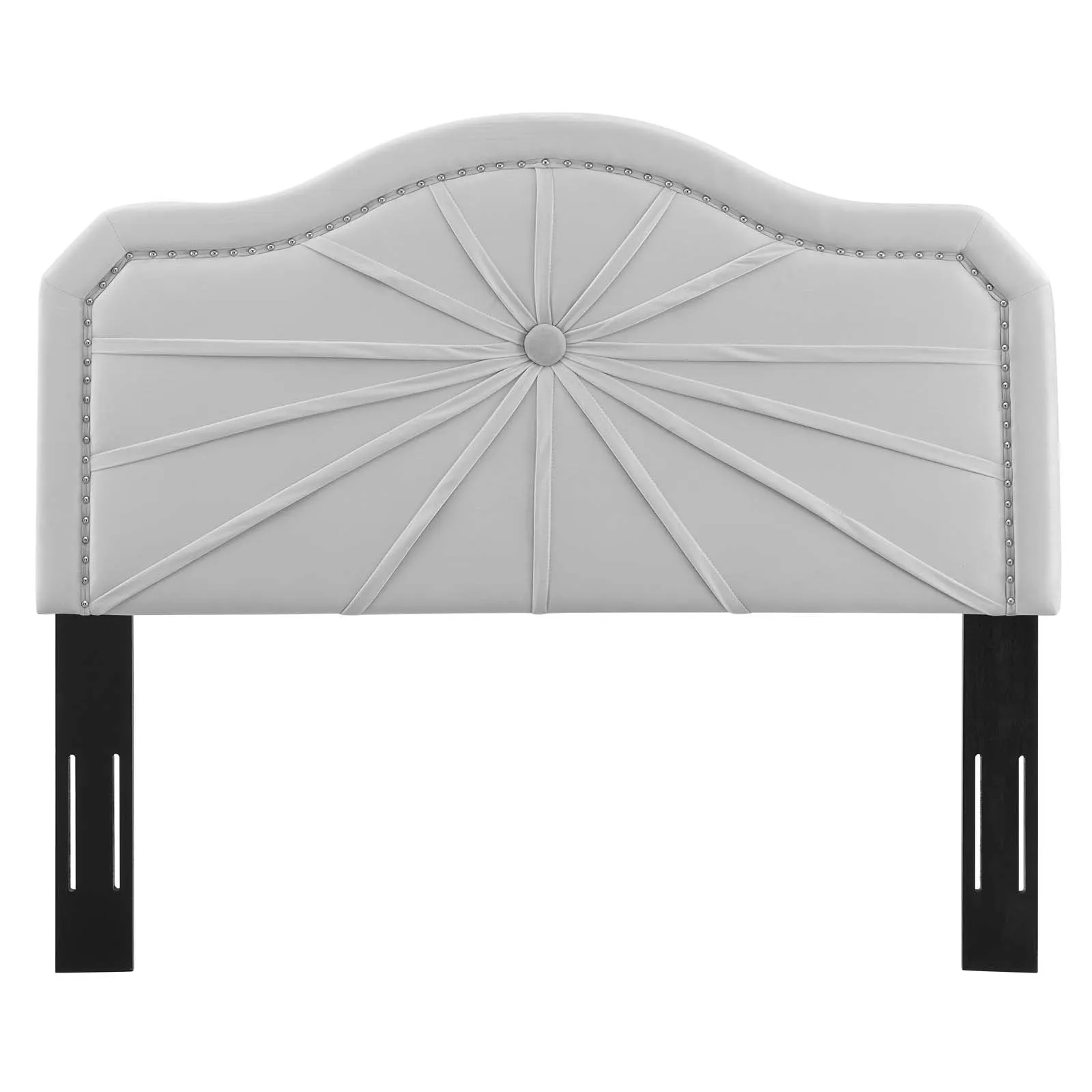 Kristin Pleated Performance Velvet Headboard