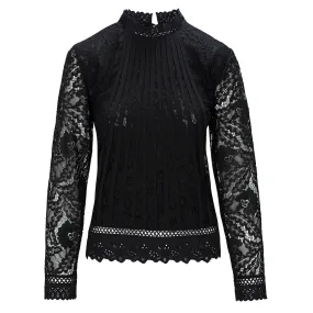 Laizy blouse black (Levering 3-4 hverdage)