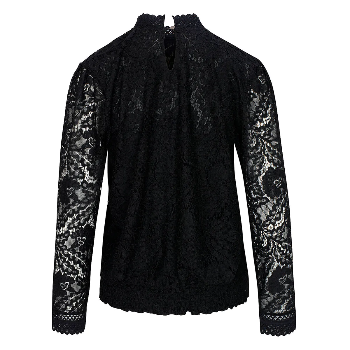 Laizy blouse black (Levering 3-4 hverdage)