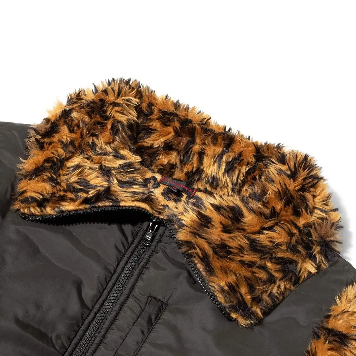 LEOPARD PRINT PUFFER / BUBBLE COAT