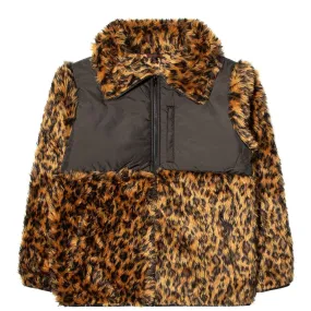 LEOPARD PRINT PUFFER / BUBBLE COAT