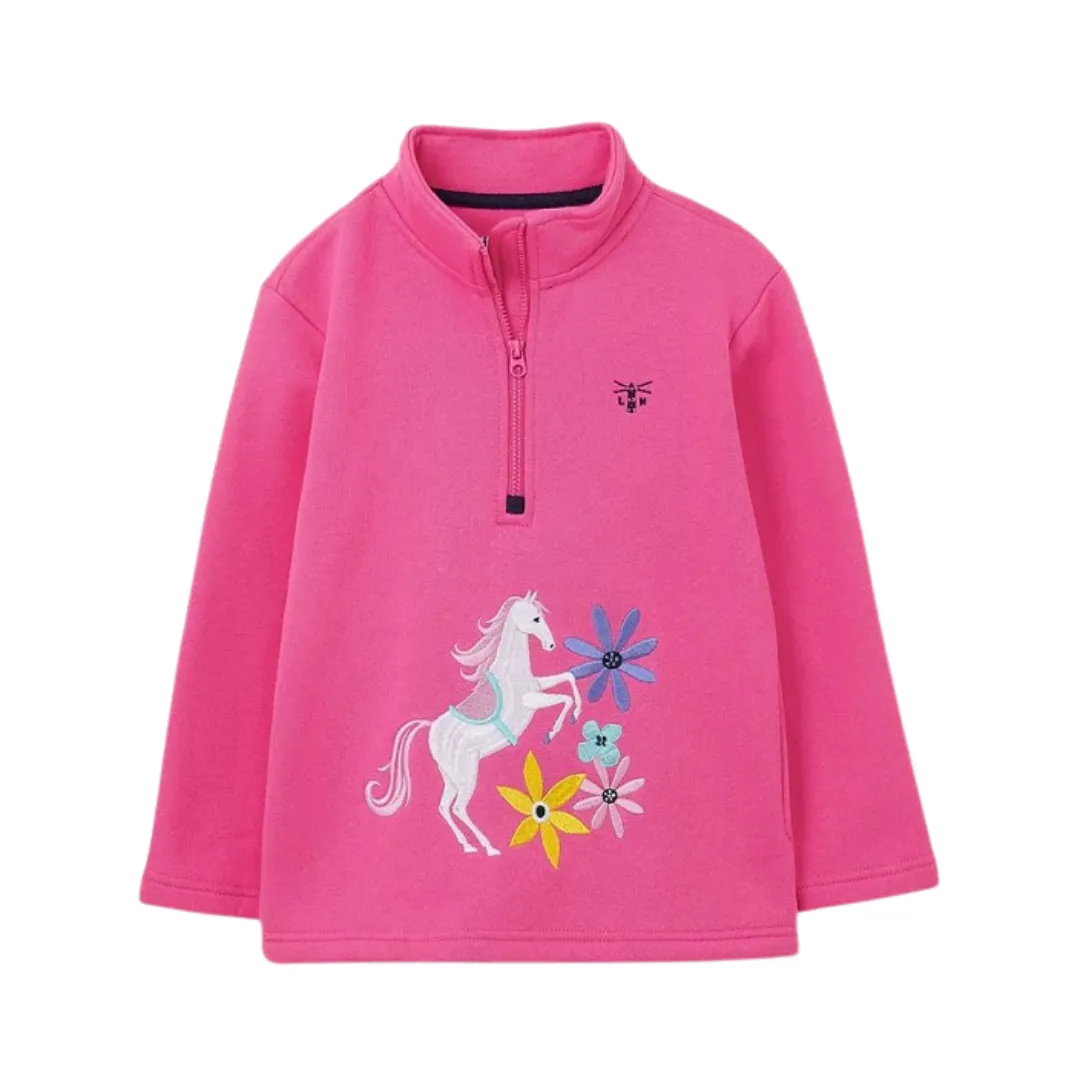 Lighthouse Girls Robyn Sweatshirt Pink & Horse