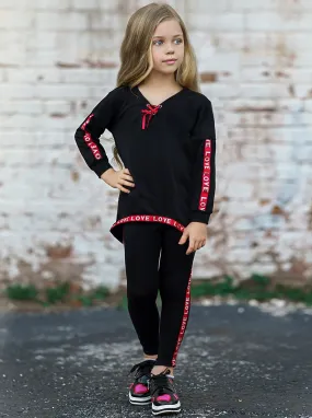 Little Love Hi-Lo Jogger Set