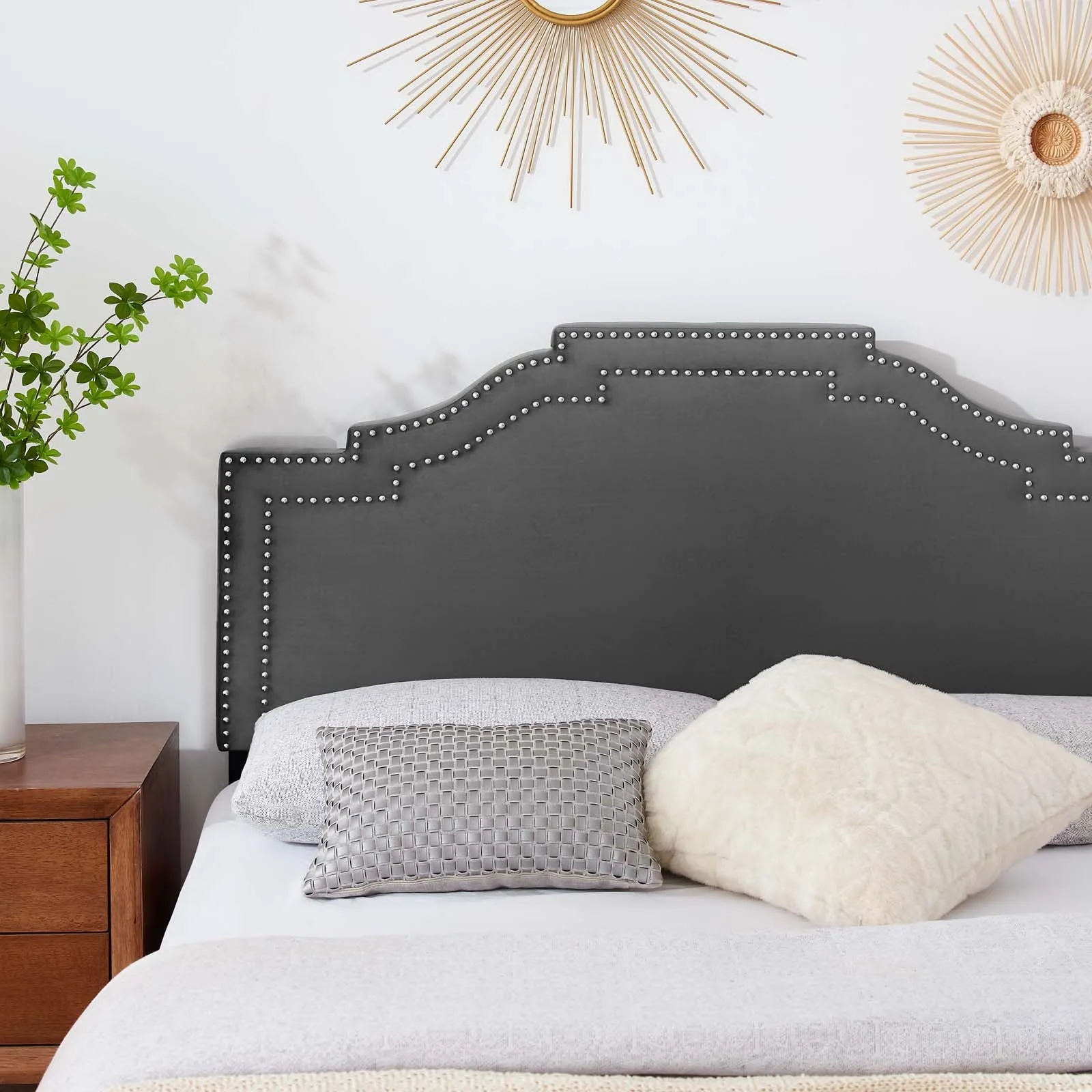 Lucia Performance Velvet Headboard