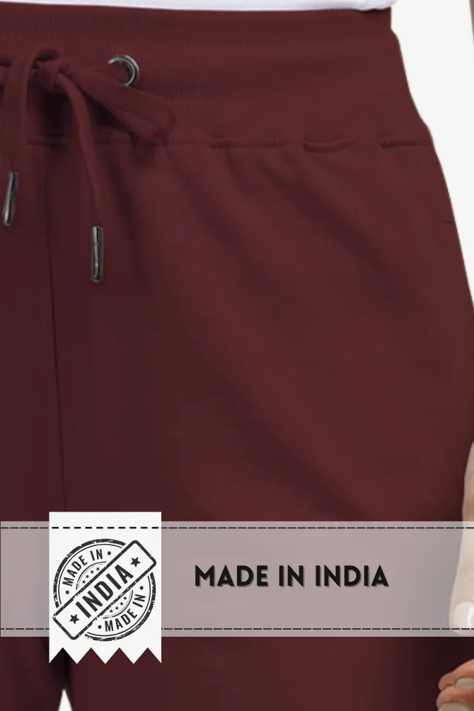 Maroon Jogger For Women