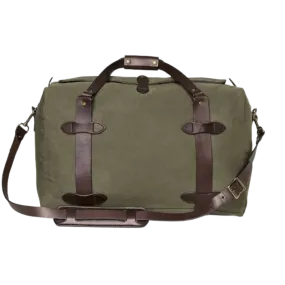 Medium Duffle in Rugged Twill -- Otter Green