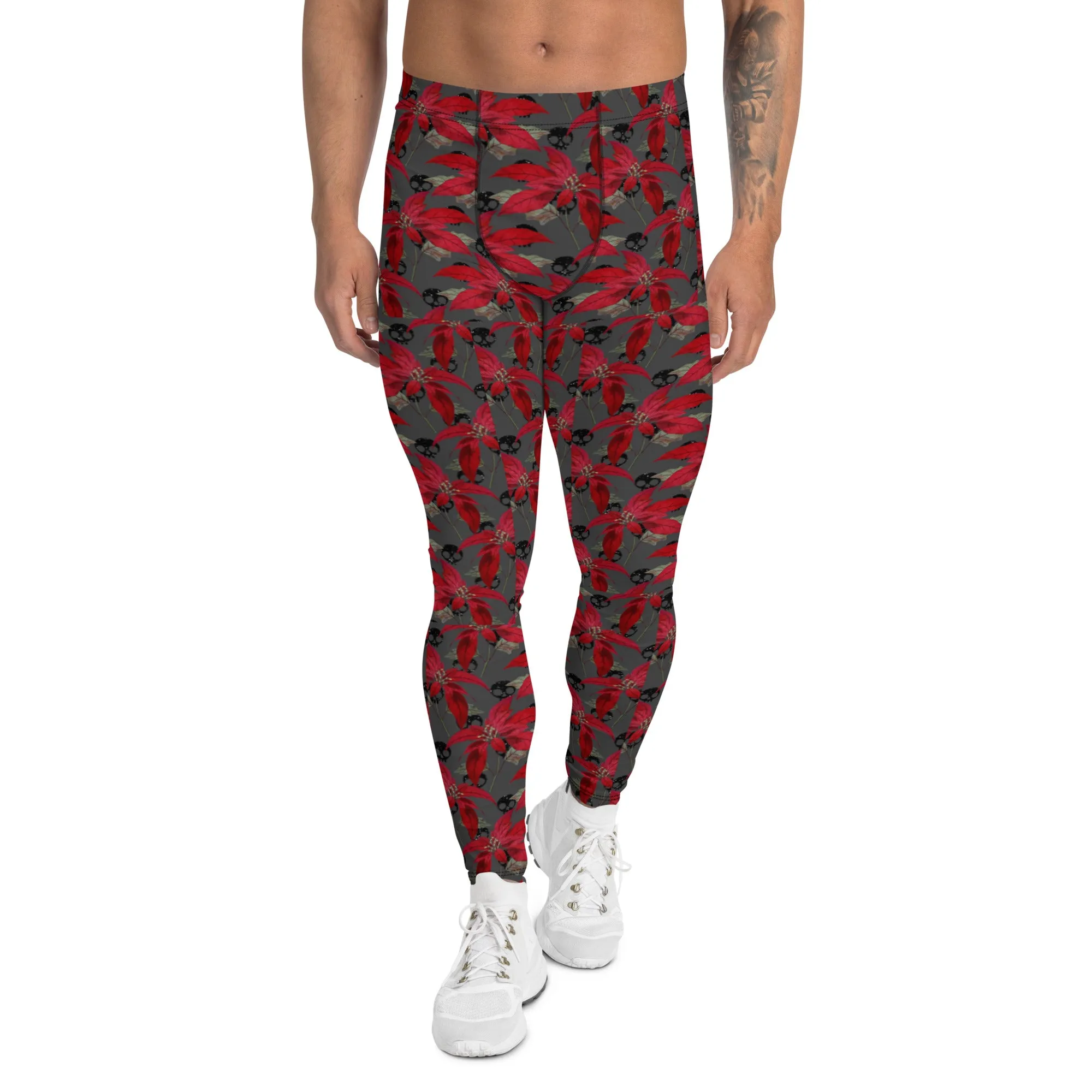 Men's Ugly Christmas Holiday Leggings – Floral