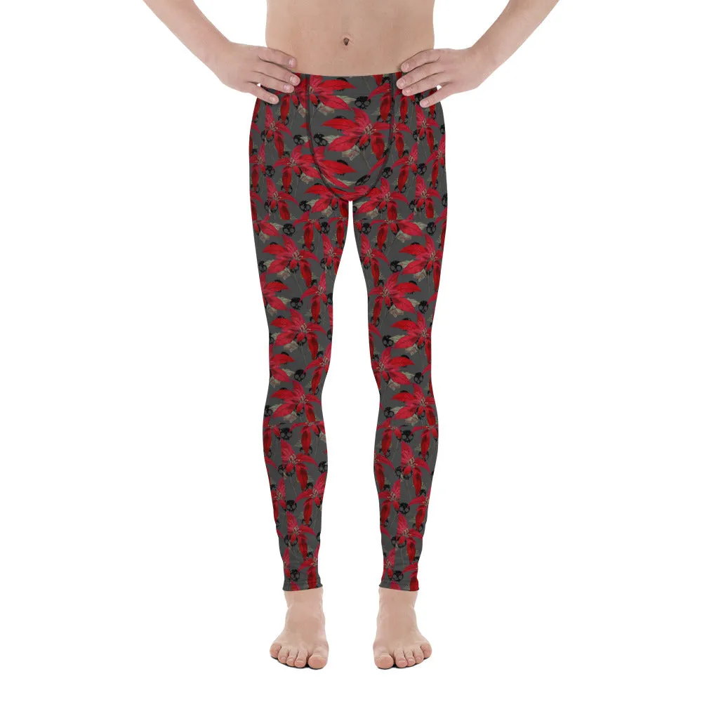 Men's Ugly Christmas Holiday Leggings – Floral