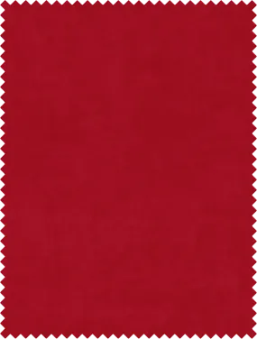 Micro Suede Red Melon Swatch