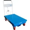 Mobile Scissor Lift Table with Hook-on Bin - 1100 Lb. Cap. 36 x 24 Platform