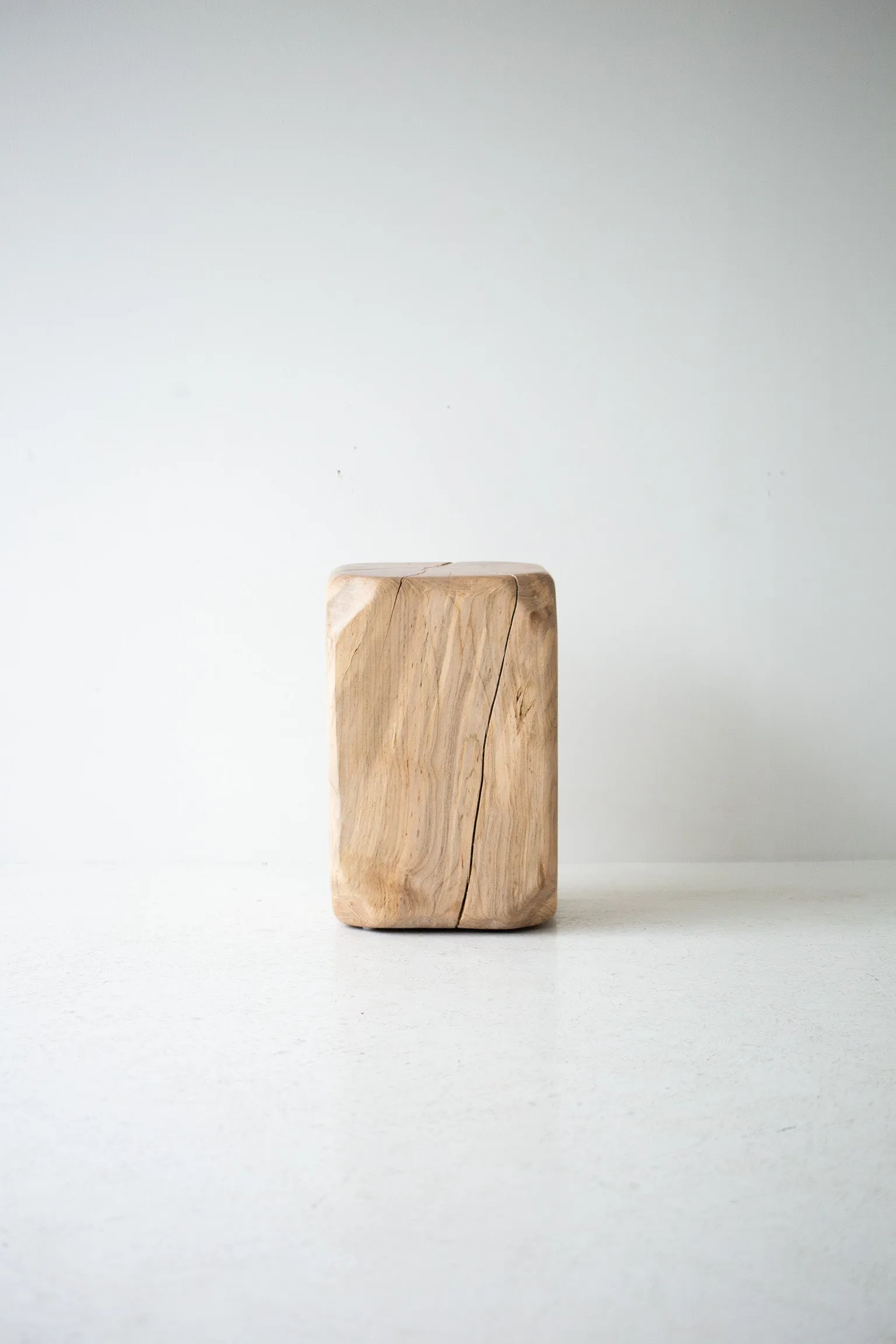 Modern Wood Stool - The Dublin - 2722