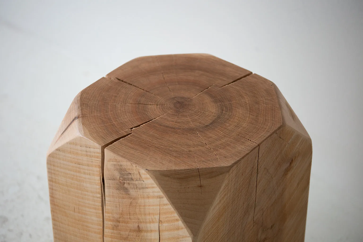 Modern Wood Stool - The Dublin - 2722