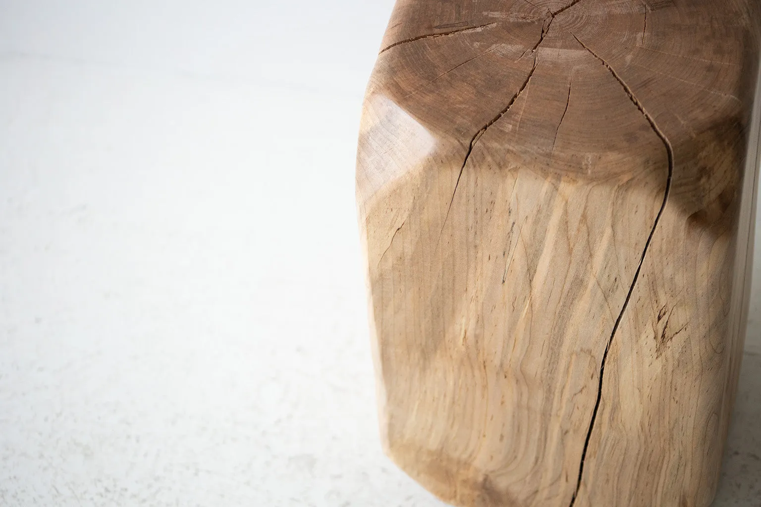 Modern Wood Stool - The Dublin - 2722