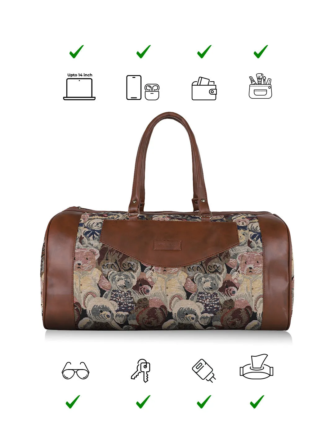 Mr Teddy Duffle Bag